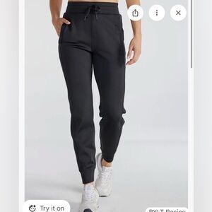 Bylt Premium Daybreak Track Joggers Womens XS Black Gym Running Walking